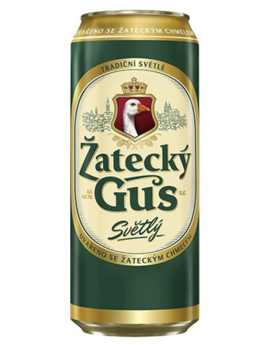 ZATECKY GUS - SVĚTLÝ - Czech Pilsner Lata 90cl