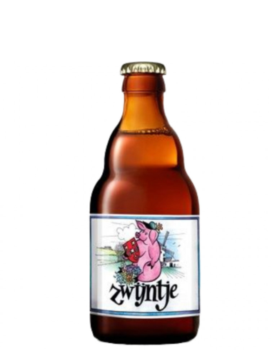 botella 33cl de cerveza de marca ZWIJNTJE - ZWIJNTJE ( PIGLET ), estilo Belgian Strong Pale Ale