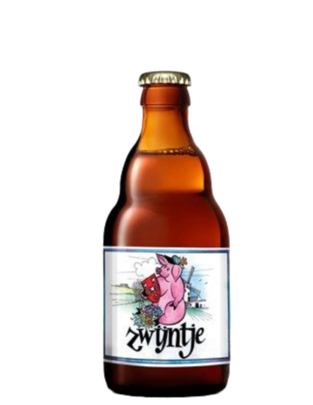 garrafa de 33cl de cerveja da marca ZWIJNTJE - ZWIJNTJE ( PIGLET ), estilo Belgian Strong Pale Ale