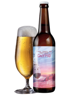 botella 33cl de cerveza de marca ALTHAIA CALYPSO, stilo Fruit Sour 2