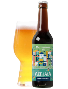 33cl bottle of beer branded ALTHAIA - IPA, ipa style 2