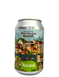 ALTHAIA - WEISSBIER - Trigo Hefeweizen Lata 33cl - Buscador de Cervezas - Brewhouse