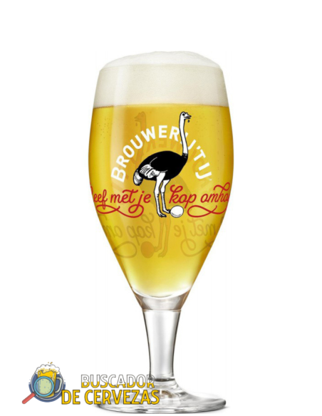 Copa Snifter  30cl de cerveza de marca BROUWERIJ’T con cerveza