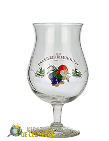 Snifter glass 33cl of beer brand CHOUFFE