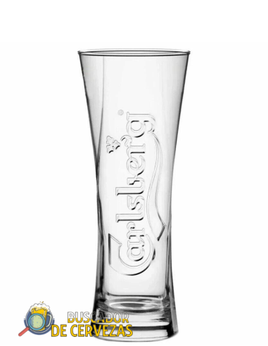 Pint Glass 33cl of beer brand CARLSBERG