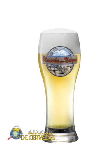 Copo Weizen 25cl da marca de cerveja BLANCHE DES NEIGES com cerveja