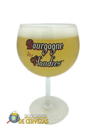 Copa Cáliz 25cl de cerveza de marca BOURGOGNE DES FLANDRES con cerveza