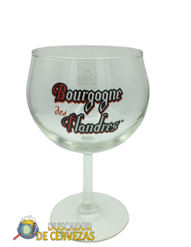 BOURGOGNE DES FLANDRES brand beer chalice glass 25cl