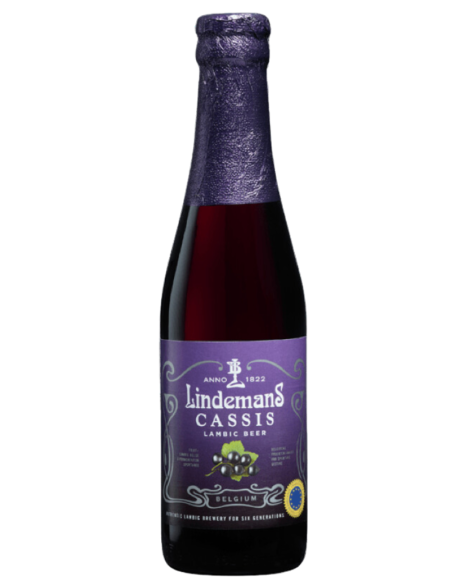 LINDEMANS - CASSIS (ARANDANOS) - Lambic Frutas 25cl