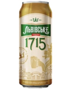 LVIVSKE - 1715 - European Pale Lager Lata 50cl - Buscador de Cervezas - Brewhouse