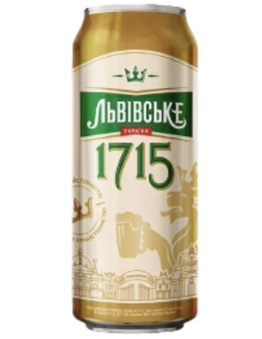 LVIVSKE - 1715 - European Pale Lager Lata 50cl