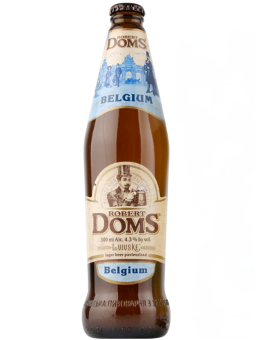 ROBERT DOMS BELGIUM WITBIER 50cl