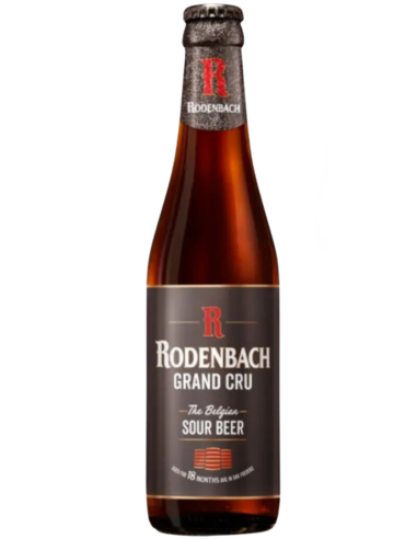 botella 33cl de cerveza de marca RODENBACH - GRAND CRU, estilo Flanders Red Ale