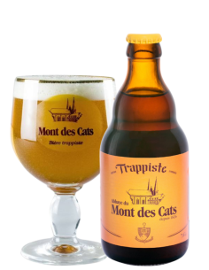 botella 33cl de cerveza de marca MONT DES CATS - TRAPPISTE, estilo Belgian Triple 2