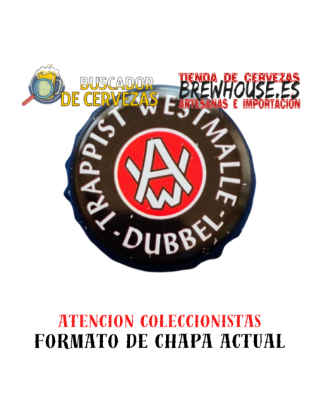 chapa de botella con dibujo de marca