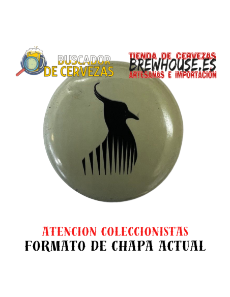 white bottle cap with brand name design