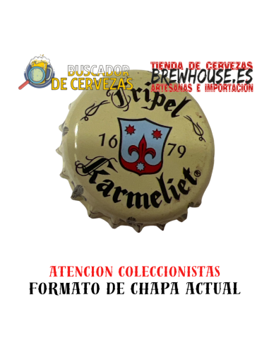 chapa de botella con dibujo de marca