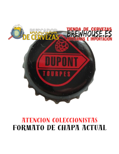 chapa de botella color negro con dibujo de marca