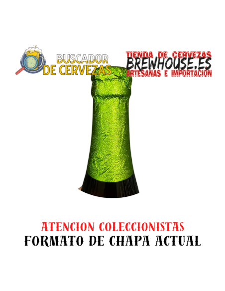 the bottle cap is wrapped in aluminum foil