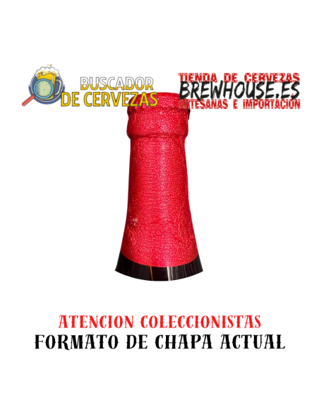 the bottle cap is wrapped in aluminum foil