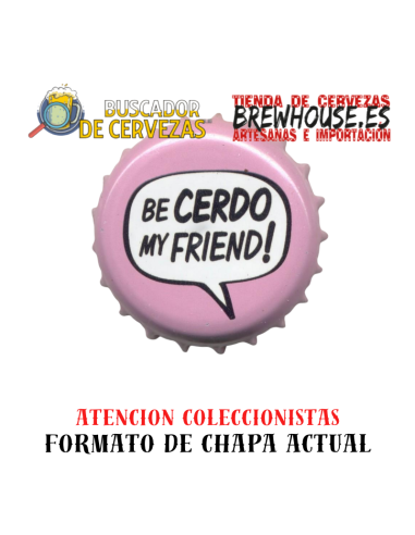 distintivo de garrafa cor-de-rosa com desenho da marca