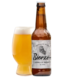 botella 33cl de cerveza de marca BELECKER - BIERZO GODELLO SAISON, stilo Saison Ale 2