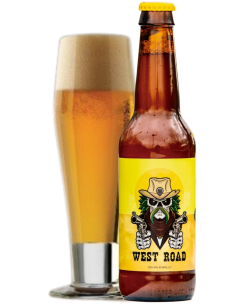 botella 33cl de cerveza de marca BELECKER - WEST ROAD, stilo DDH IPA 2