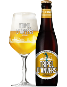 botella 33cl de cerveza de marca DE KONINCK - TRIPLE D'ANVERS, estilo Belgian Triple 2