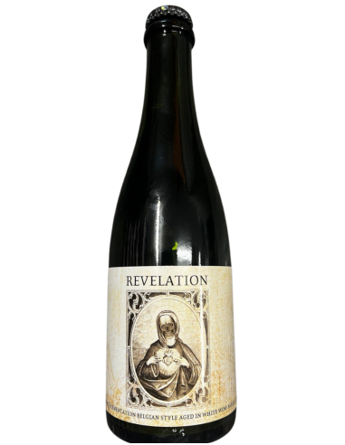 botella 37,5cl de cerveza de marca LA CALAVERA - REVELATION, estilo Mix Belgian Aged Wine