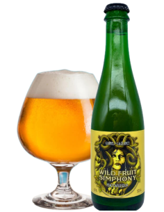 botella 37,5cl de cerveza de marca LA QUINCE & GUINEU - WILD FRUIT SIMPHONY, estilo Peach Wild Sour 2