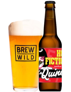 botella 33cl de cerveza de marca LA QUINCE - HOP FICTION, estilo American Pale Ale 2