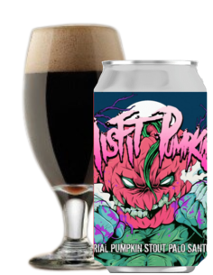 LA QUINCE & DUNKEN BROS - MISFIT PUMPKINS - Imperial Stout Palo Santo Aged Lata 44cl 2