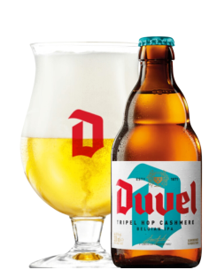 botella 33cl de cerveza de marca DUVEL - TRIPLE HOP CASHMERE, estilo Belgian IPA 2