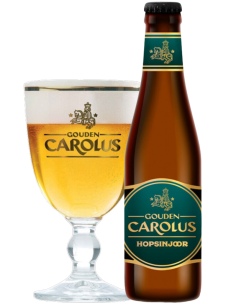 botella 33cl de cerveza de marca GOUDEN CAROLUS - HOPSINJOOR, estilo Belgian IPA 2