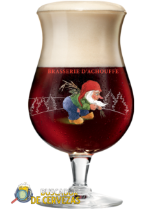 Snifter glass 50cl of beer brand CHOUFFE 2