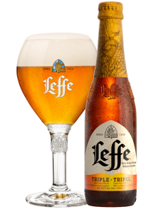 33cl bottle of beer brand LEFFE - TRIPLE, Belgian style Triple 2