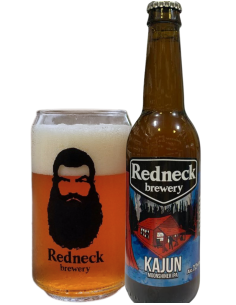 botella 33cl de cerveza de marca REDNECK - KAJUN MOONSHINER, estilo ipa 2