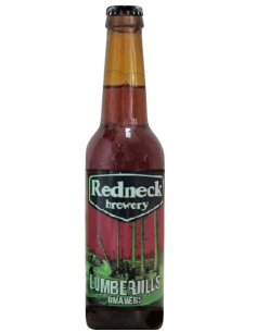33cl bottle of beer brand REDNECK - LUMBERJILLS, Lima Weissbier style