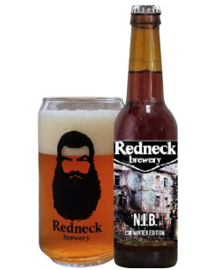 botella 33cl de cerveza de marca REDNECK - N.I.B. ESB WINTER EDITION , estilo Strong Bitter 2