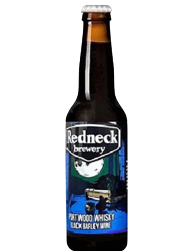 botella 33cl de cerveza de marca REDNECK - PORTWOOD WHISKY, estilo Imperial Stout