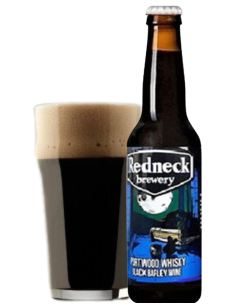 botella 33cl de cerveza de marca REDNECK - PORTWOOD WHISKY, estilo Imperial Stout 2