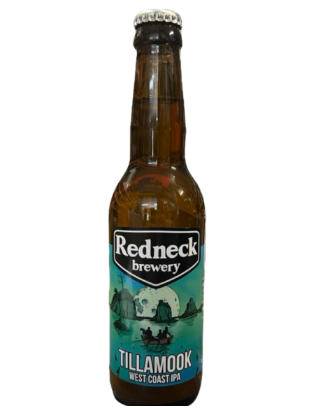 botella 33cl de cerveza de marca REDNECK - TILLAMOOK, estilo West Coast IPA