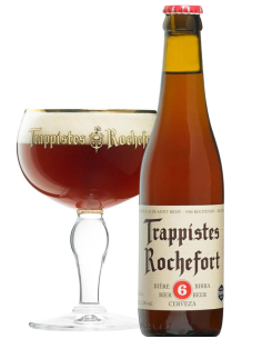 botella 33cl de cerveza de marca ROCHEFORT - 6 TRAPPIST, estilo Belgian Double 2