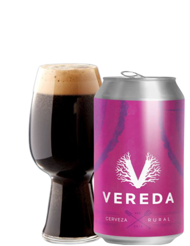 VEREDA - NEGRA - American Porter (Sin Gluten) Lata 33cl