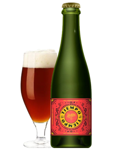 botella 37,5cl de cerveza de marca YAKKA - TIEMPO, estilo Wheat Barrel Aged Wine 2