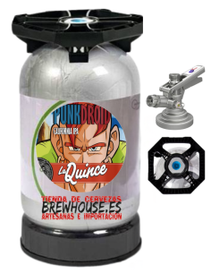 LA QUINCE - PUNK DROID - California IPA 30L - Tipo Key Keg - Buscador de Cervezas - Brewhouse