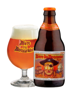 botella 33cl de cerveza de marca BOUCANIER - BIERE DU BOUCANIER, stilo Red Ale 2