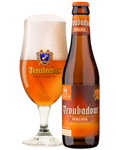 garrafa de 33cl de cerveja da marca TROUBADOUR - MAGMA, estilo IPA 2