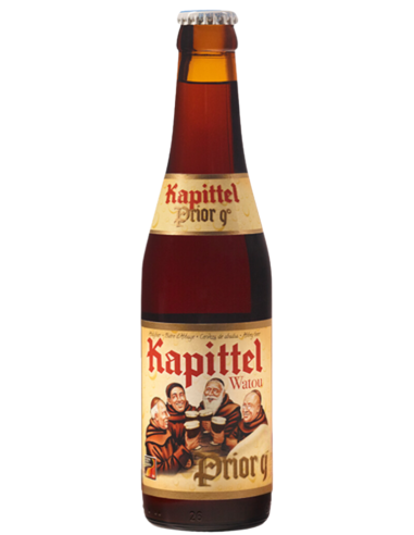 33cl bottle of beer brand KAPITTEL WATOU - PRIOR 9, Belgian Strong Dark Ale style