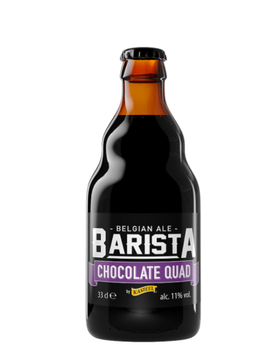 KASTEEL garrafa de 33cl de cerveja de marca - BARISTA CHOCOLATE QUAD, estilo Belgian Quadruple